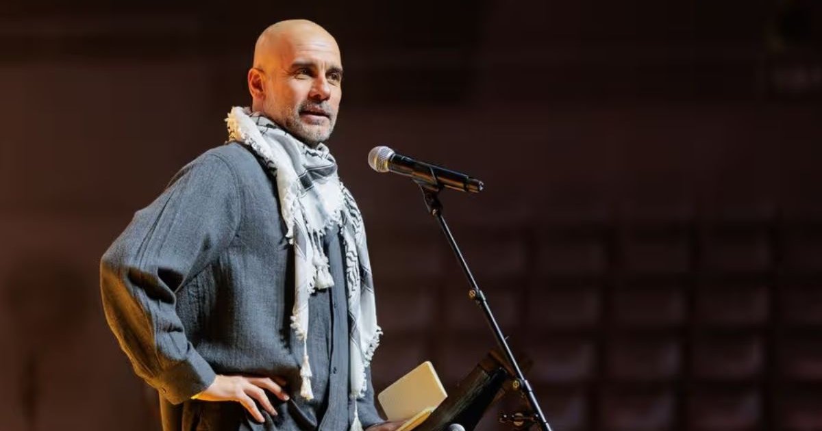 গাজার শিশুদের নিয়ে গার্দিওলার আক্ষেপ