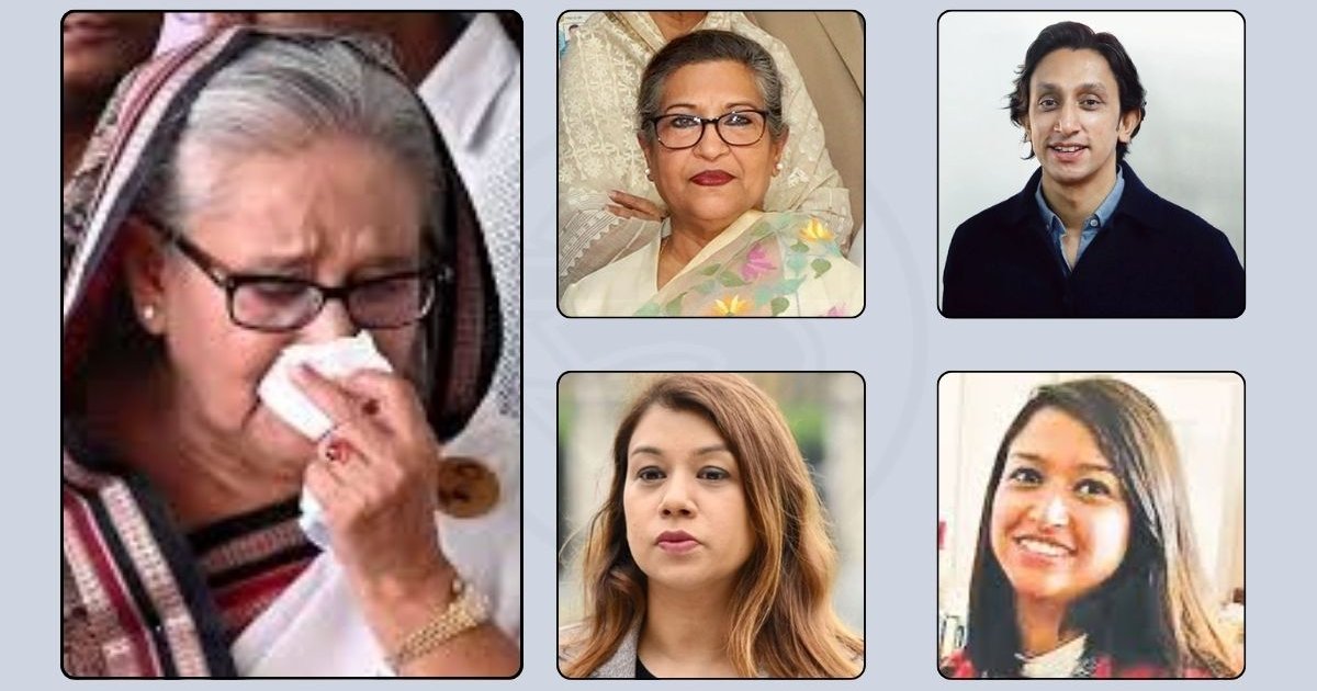 টিউলিপ ২, আজমিনা ৭, শেখ হাসিনাসহ বাকিদের ৫ বছর কারাদণ্ড