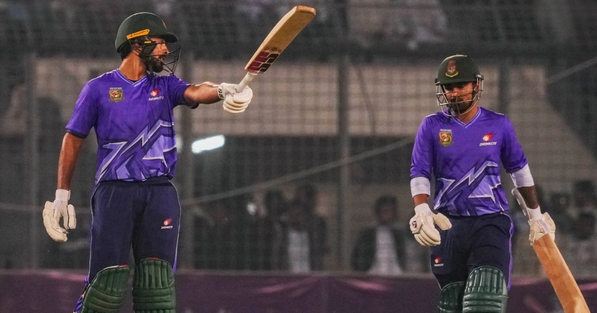 লিটন-সাইফের ফিফটিতে ধূমকেতুর দাপুটে জয়