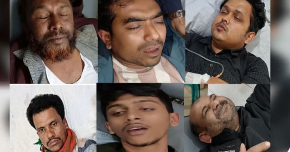 চাঁদপুর ধানের শীষ-চিংড়ি প্রতীকের সমর্থকদের সংঘর্ষে আহত ২০