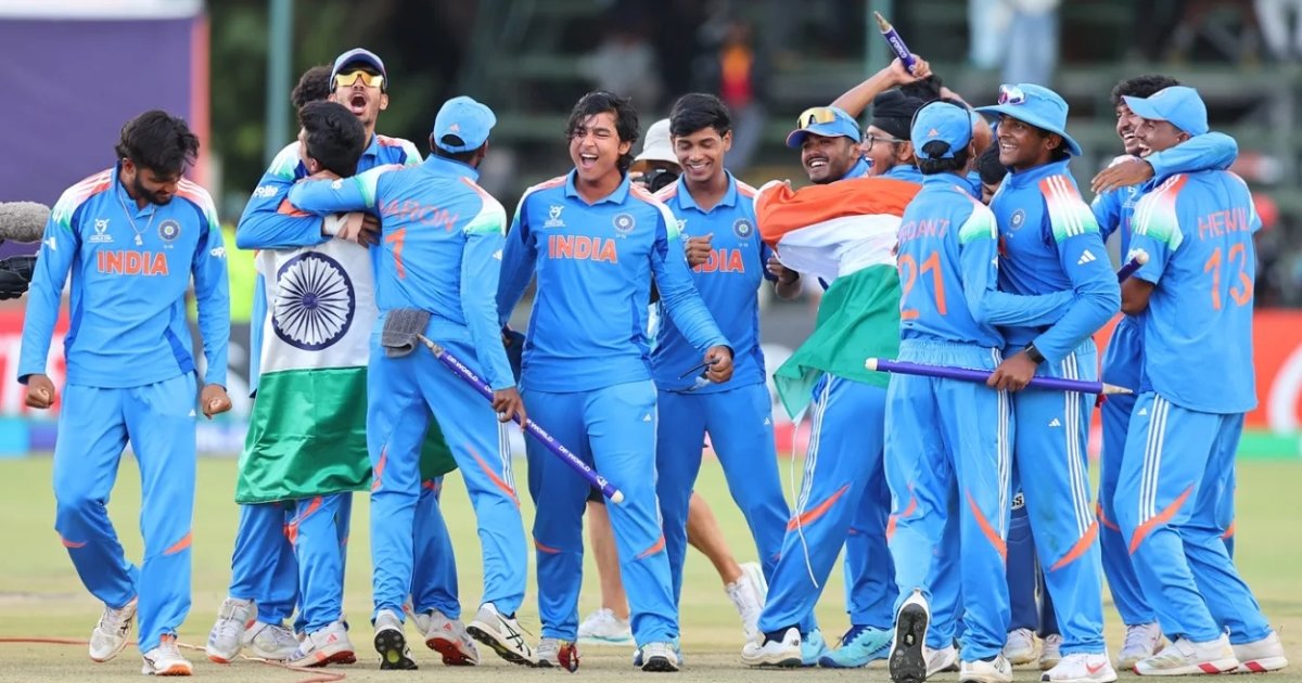 ইংল্যান্ডকে হারিয়ে চ্যাম্পিয়ন ভারতের যুবারা