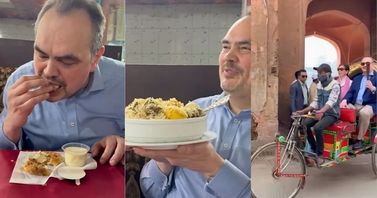 পুরান ঢাকার স্থাপত্যশৈলী আর ঐতিহ্যবাহী খাবারের স্বাদ নিলেন মার্কিন রাষ্ট্রদূত