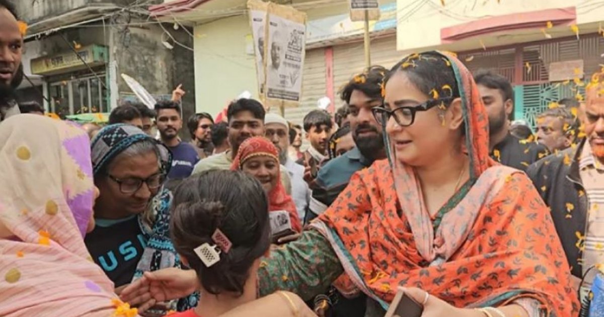 ঢাকায় শ্বশুর, মাগুরায় বাবা- দুজনের প্রচারেই মাঠে আছেন নিপুণ রায় চৌধুরী