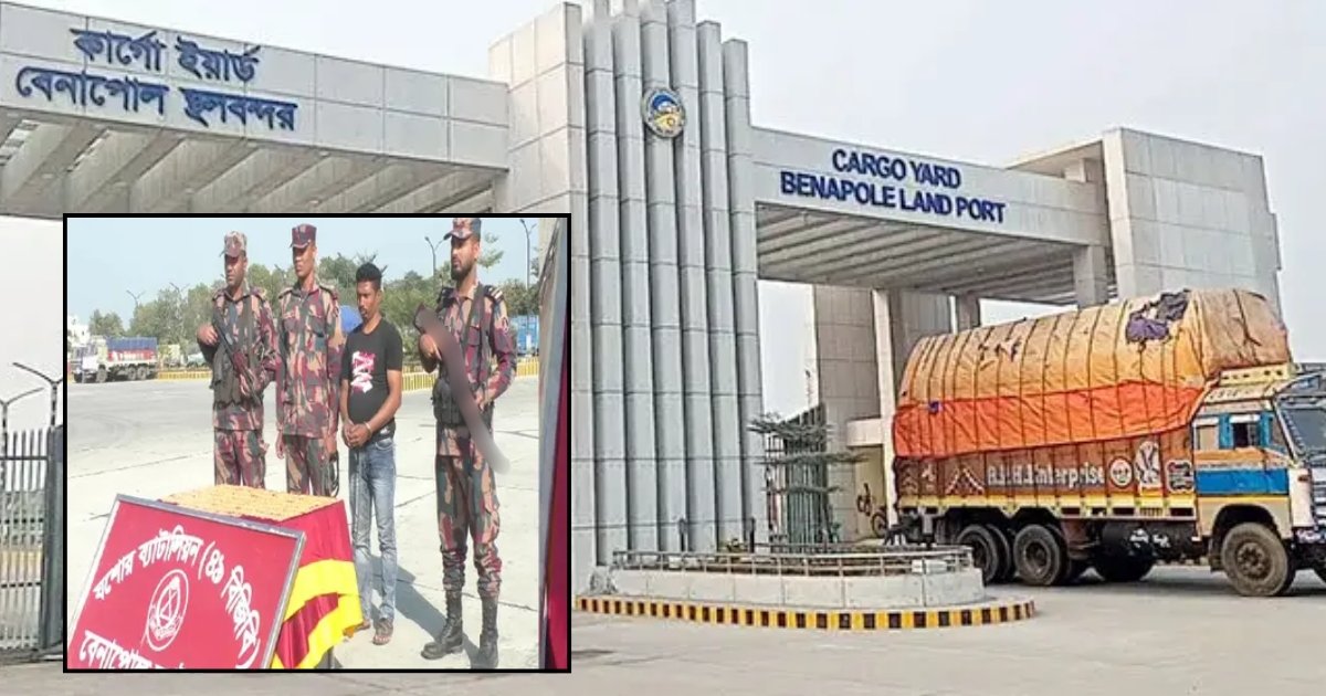 মালামালের আড়ালে ভারতীয় ট্রাকে এলো মাদকের চালান