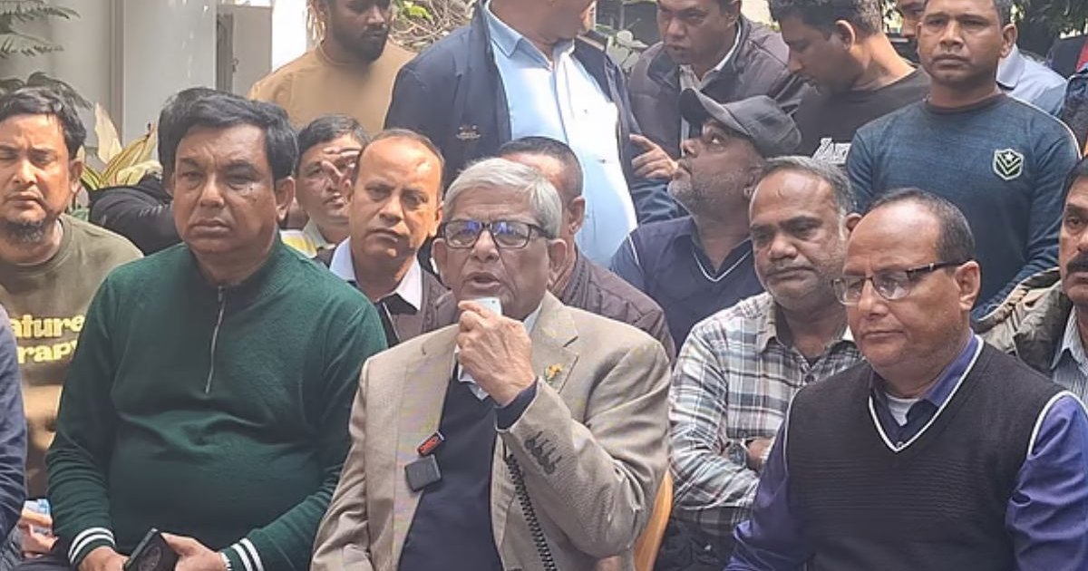 নির্বাচনে ইঞ্জিনিয়ারিংয়ের আশঙ্কা নেই, বিএনপি এবার ল্যান্ডস্লাইড জয় পাবে: মির্জা ফখরুল