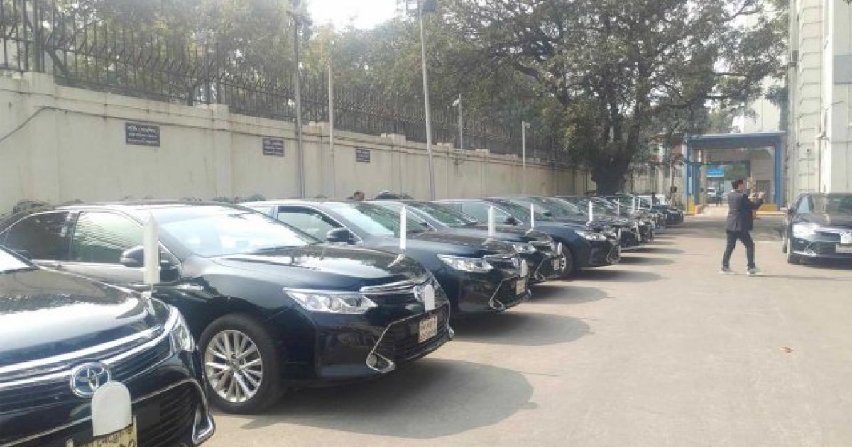 নতুন মন্ত্রীদের জন্য প্রস্তুত ৫০ গাড়ি