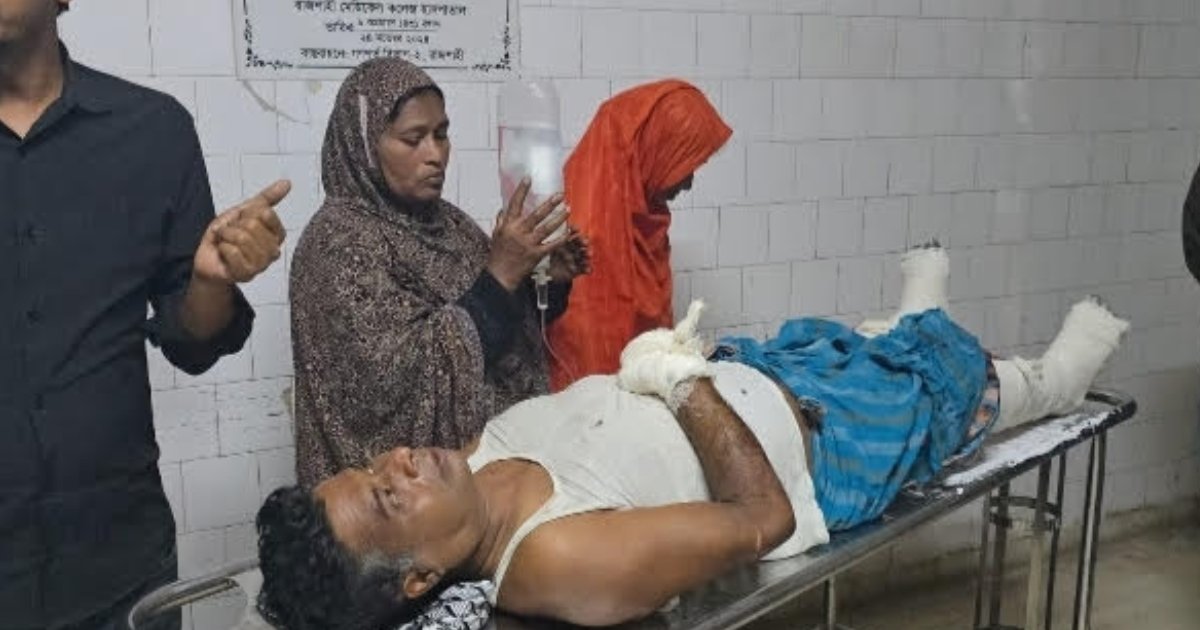 রাজশাহীতে বিএনপি কর্মীকে এলোপাতাড়ি কুপিয়েছে দুর্বৃত্তরা