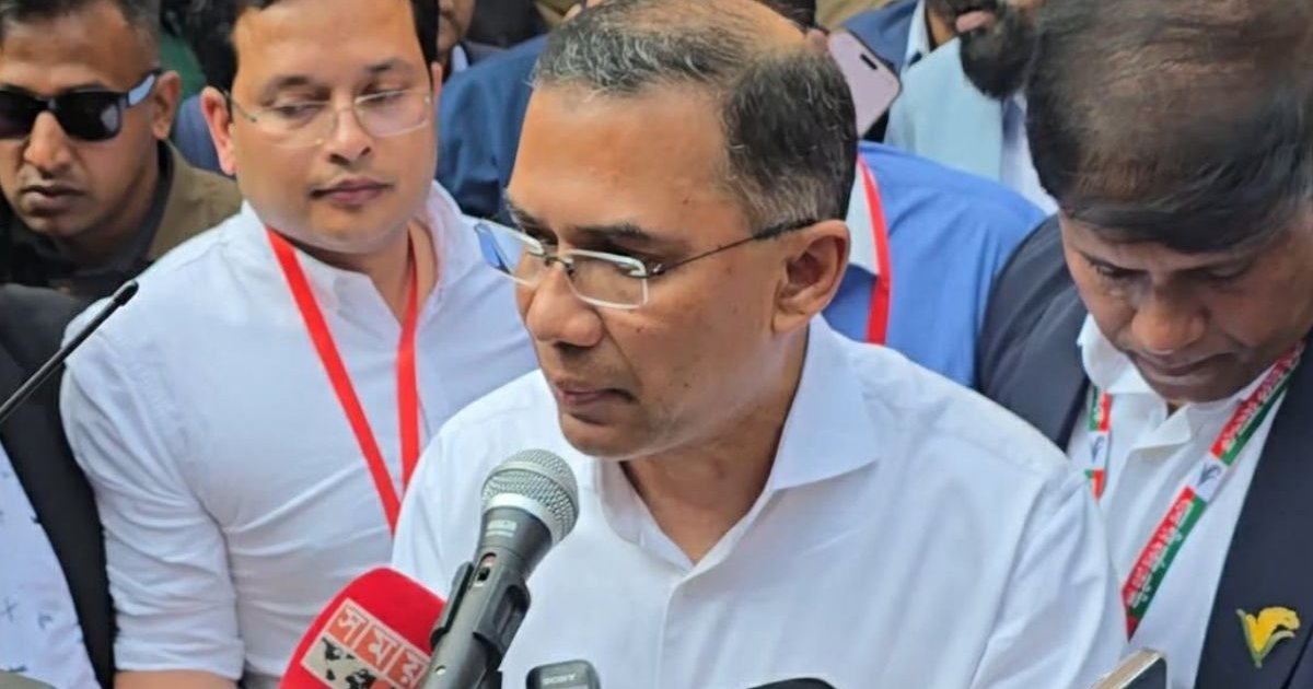 নির্বাচন নিরপেক্ষ ও শান্তিপূর্ণ হলে মেনে নেব: তারেক রহমান