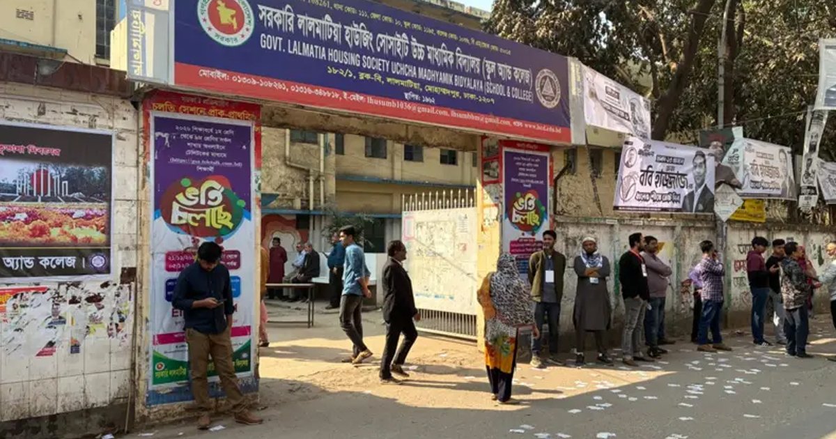 শান্তিপূর্ণভাবে ভোট চললেও ভোটার উপস্থিতি কম