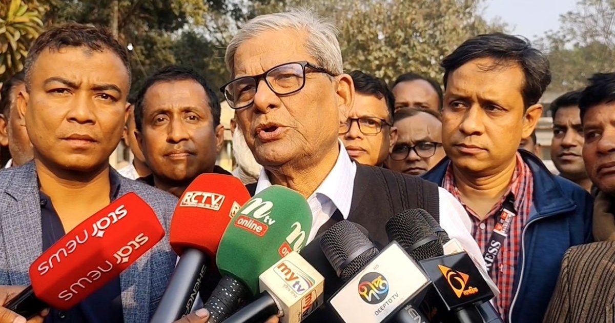 ভোট এবার এতোটা উৎসবমুখর হবে কেউ ভাবেনি: মির্জা ফখরুল