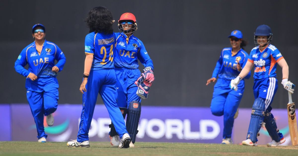 ভারতকে ৭ উইকেটের বড় ব্যবধানে হারালো আরব আমিরাত