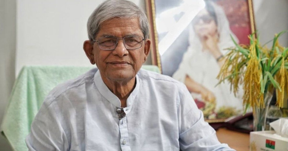 জামায়াতের উত্থানের পেছনে আওয়ামী লীগ দায়ী: মির্জা ফখরুল