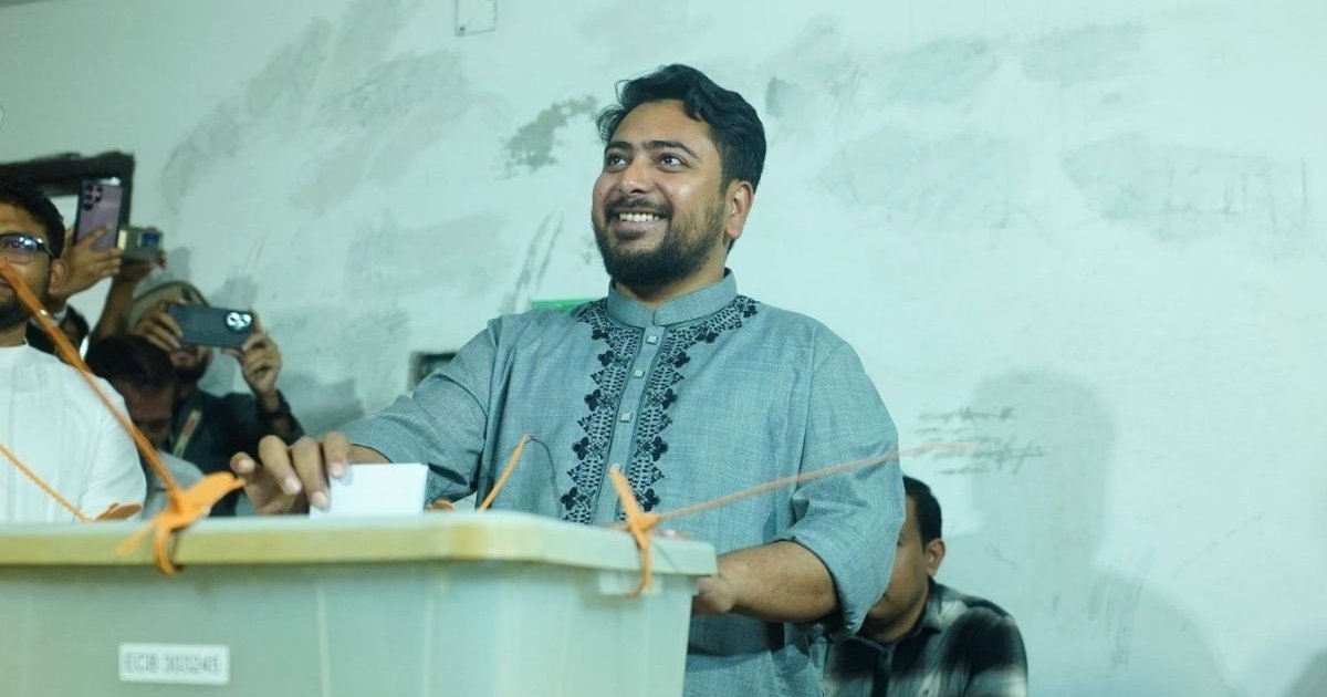 ঢাকা-১১ আসনে বিজয়ী এনসিপির নাহিদ ইসলাম