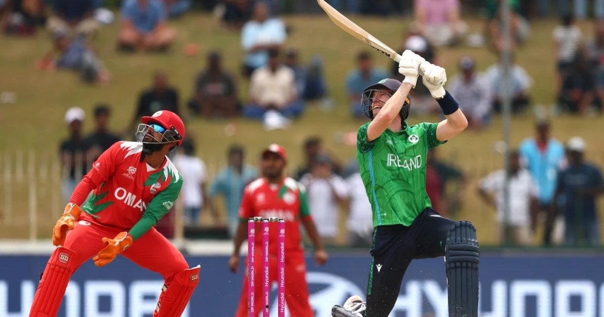 এই বিশ্বকাপের সর্বোচ্চ রান করে ওমানকে হারালো আয়ার‌ল্যান্ড