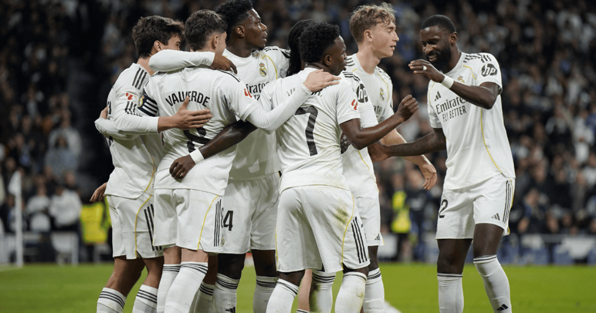 ভিনিসিয়ুস জোড়া পেনাল্টি, শীর্ষে রিয়াল মাদ্রিদ