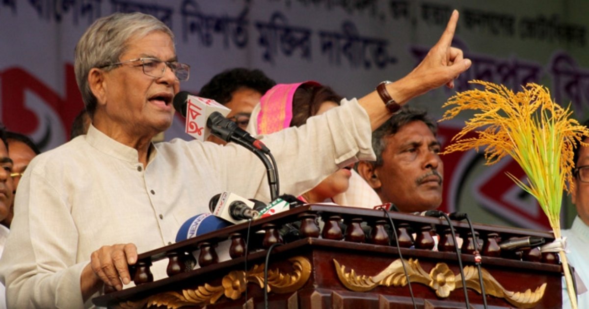 স্থানীয় সরকার মন্ত্রণালয়ের দায়িত্ব পাচ্ছেন মির্জা ফখরুল