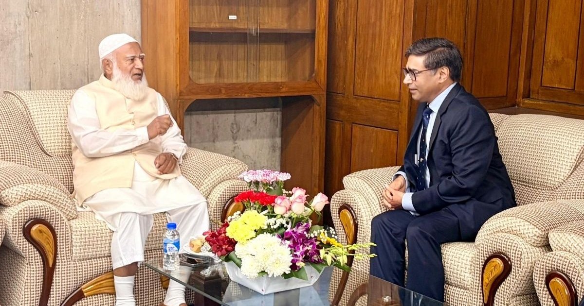 জামায়াত আমিরের সঙ্গে ভারতের পররাষ্ট্র সচিবের সাক্ষাৎ