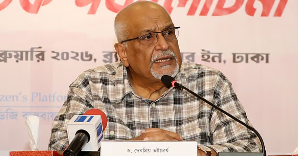 সরকারকে আর্থিক সংযম দেখানোর পরামর্শ দিলেন দেবপ্রিয় ভট্টাচার্য