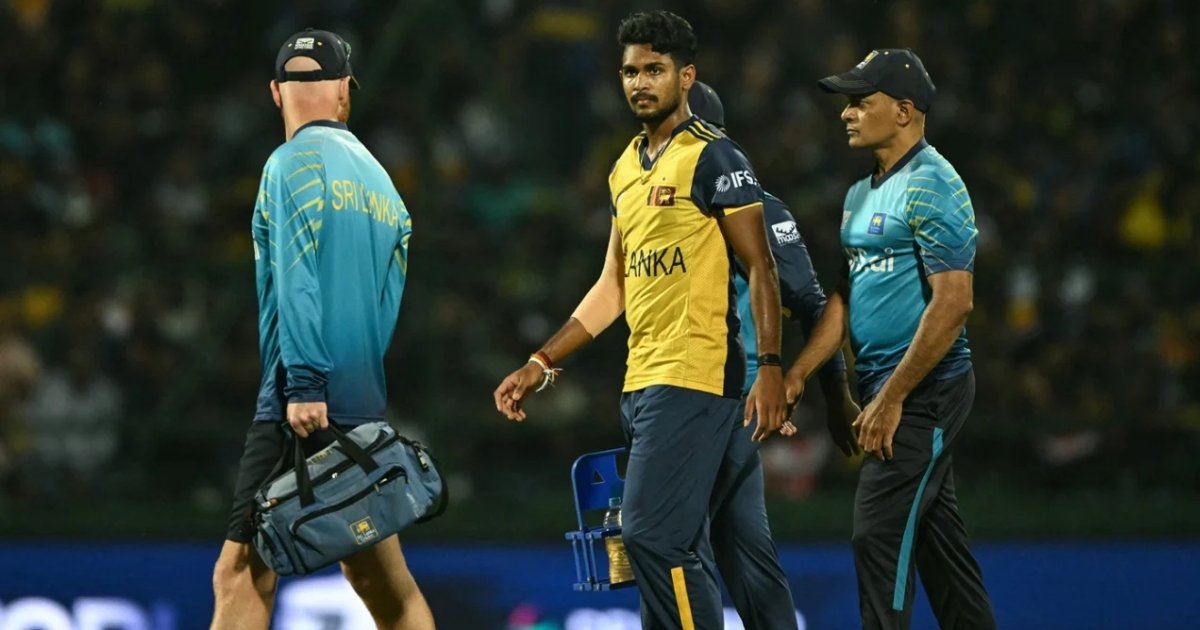 পায়ের ইনজুরিতে বিশ্বকাপ থেকে ছিটকে গেলেন পাথিরানা