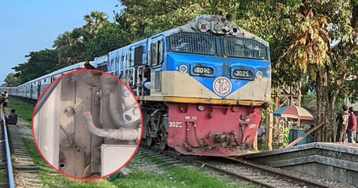 চলন্ত ট্রেনের কনডেন্সার কয়েল চুরি, বিকল এসি নিয়ে চট্টগ্রাম গেল ট্রেন