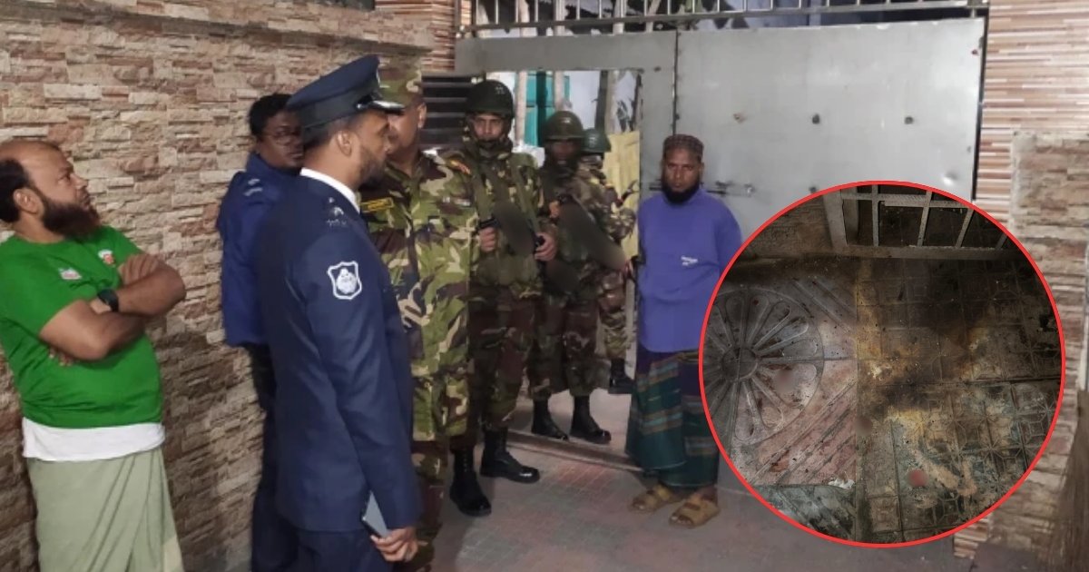 চাঁদা না দেওয়ায় ব্যবসায়ীর বাড়িতে ককটেল হামলার অভিযোগ