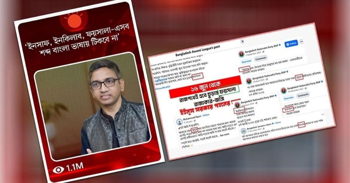 বিএনপি-আ.লীগ-ইসলামপন্থী-বামপন্থী সবার হাত ধরে টিকে আছে শব্দগুলো