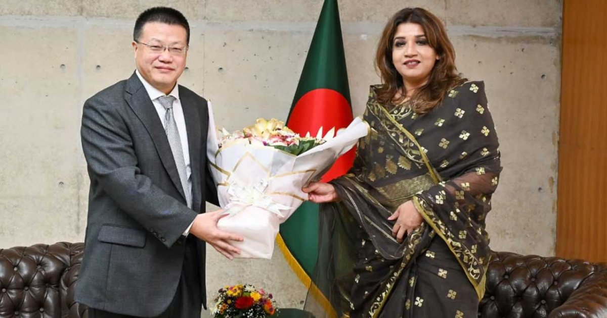 পররাষ্ট্র প্রতিমন্ত্রীর সঙ্গে চী‌না রাষ্ট্রদূতের সাক্ষাৎ