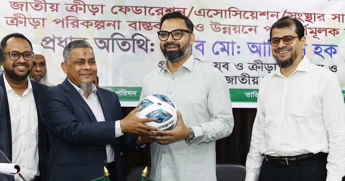 খেলোয়াড়দের দ্রুত বেতনের আওতায় আনতে চান ক্রীড়া প্রতিমন্ত্রী