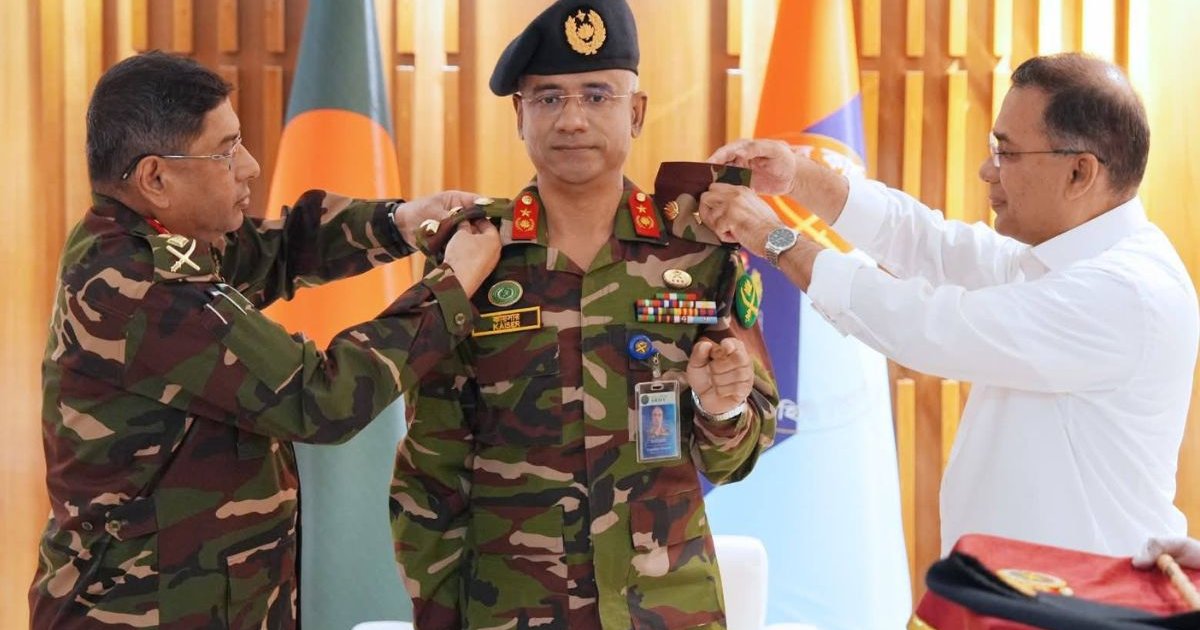 ডিজিএফআই নতুন মহাপরিচালক মেজর জেনারেল মোহাম্মদ কায়সার রশিদ চৌধুরী