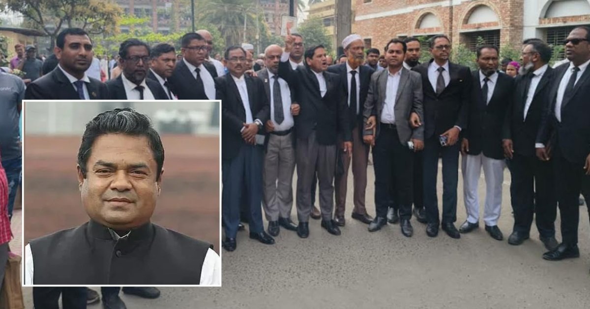 বরিশালে আওয়ামী লীগ নেতাকে জামিন দেওয়ায় আইনজীবীদের আদালত বর্জন