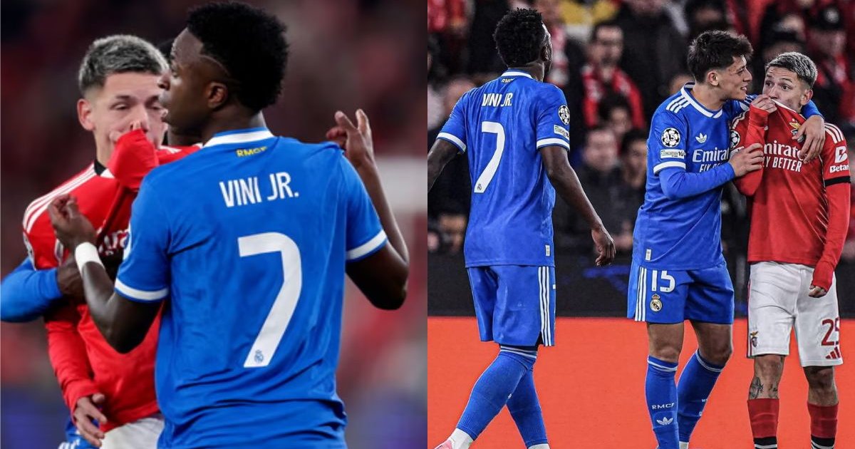 ভিনিসিয়ুসকে পাঁচবার ‘বানর বলায়’ নিষিদ্ধ আর্জেন্টাইন ফরোয়ার্ড