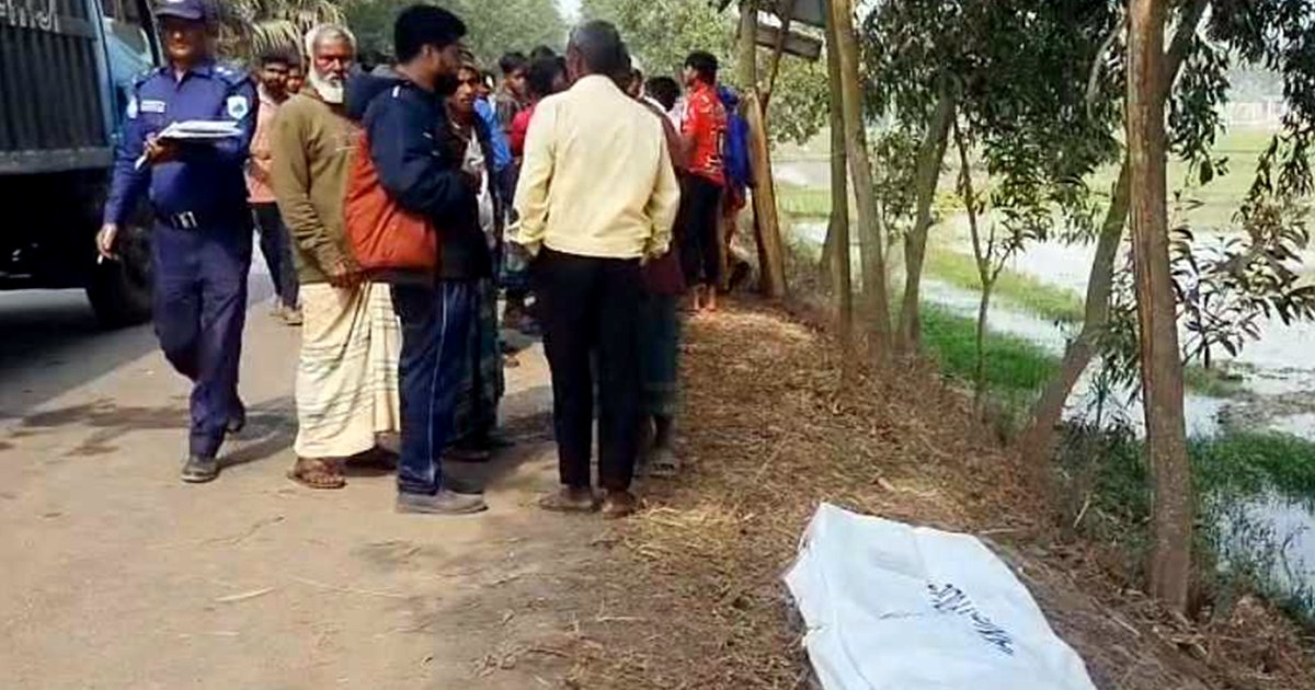 চালককে কুপিয়ে হত্যা করে ভ্যান ছিনতাই