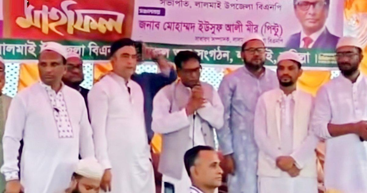 জামায়াতে ভোট দেওয়া স্ত্রীকে ‘তালাক’ দিতে বললেন এমপি মোবাশ্বের