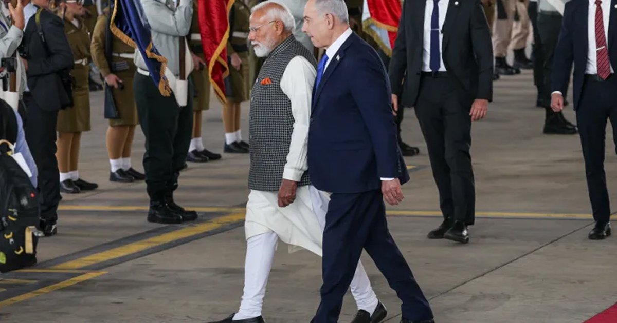 মোদির ইসরায়েল সফর, পাকিস্তানের কপালে চিন্তার ভাঁজ 