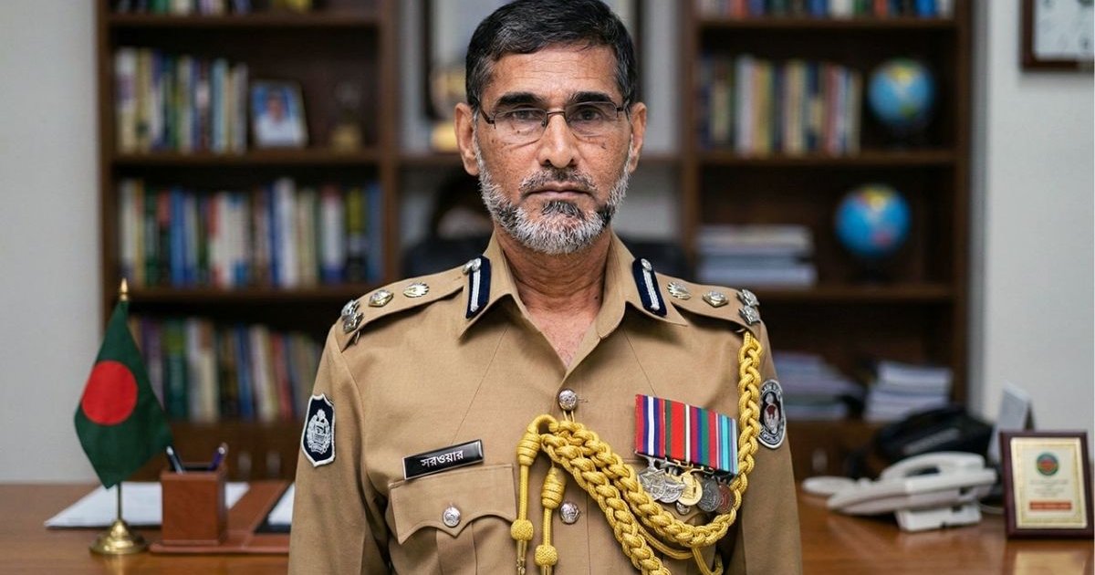 ডিএমপি কমিশনারের দায়িত্বে মো. সরওয়ার