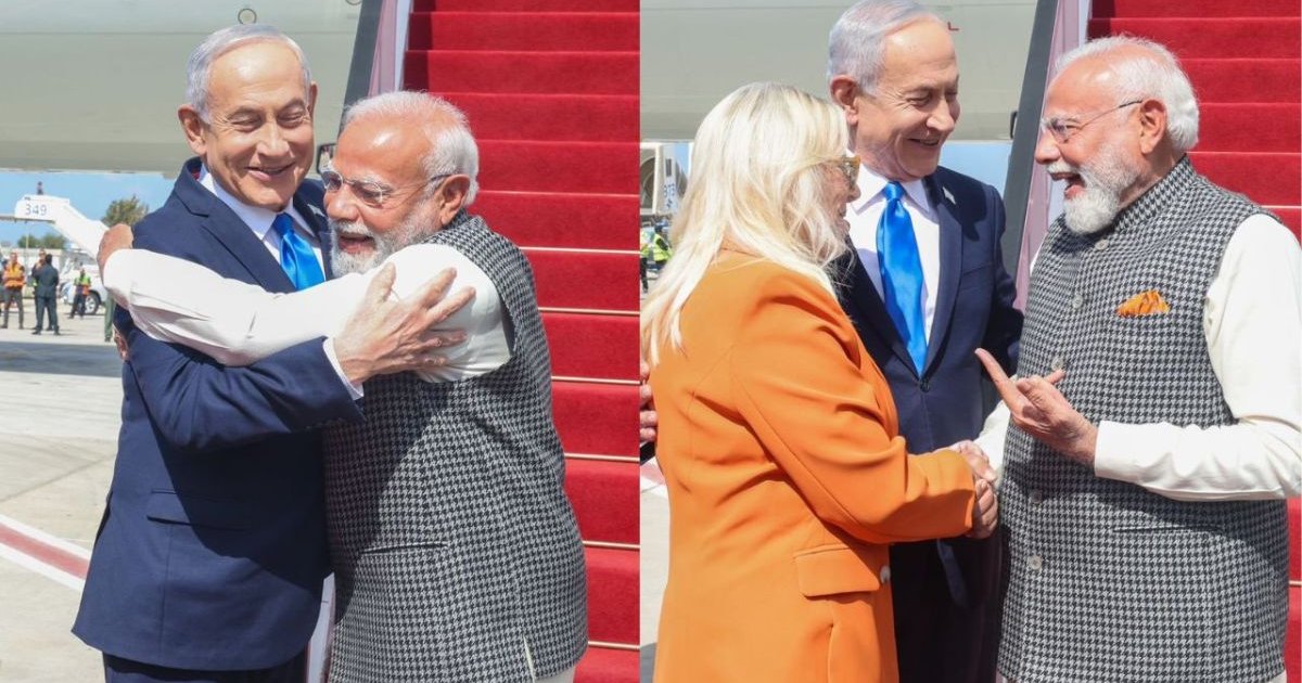 মোদির আলিঙ্গনে একটা বিশেষ ব্যাপার আছে: নেতানিয়াহু
