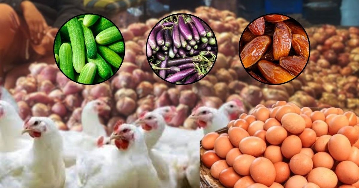 ডিম মুরগি পেঁয়াজের দাম কমেছে, স্বস্তি নেই শসা বেগুন খেজুরে