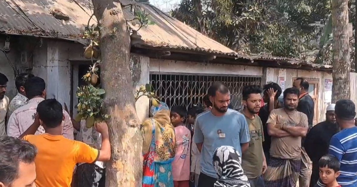 কাপড় শুকানোর রশি টাঙানোকে কেন্দ্র করে প্রতিবেশীকে হত্যা, স্বামী-স্ত্রী আটক