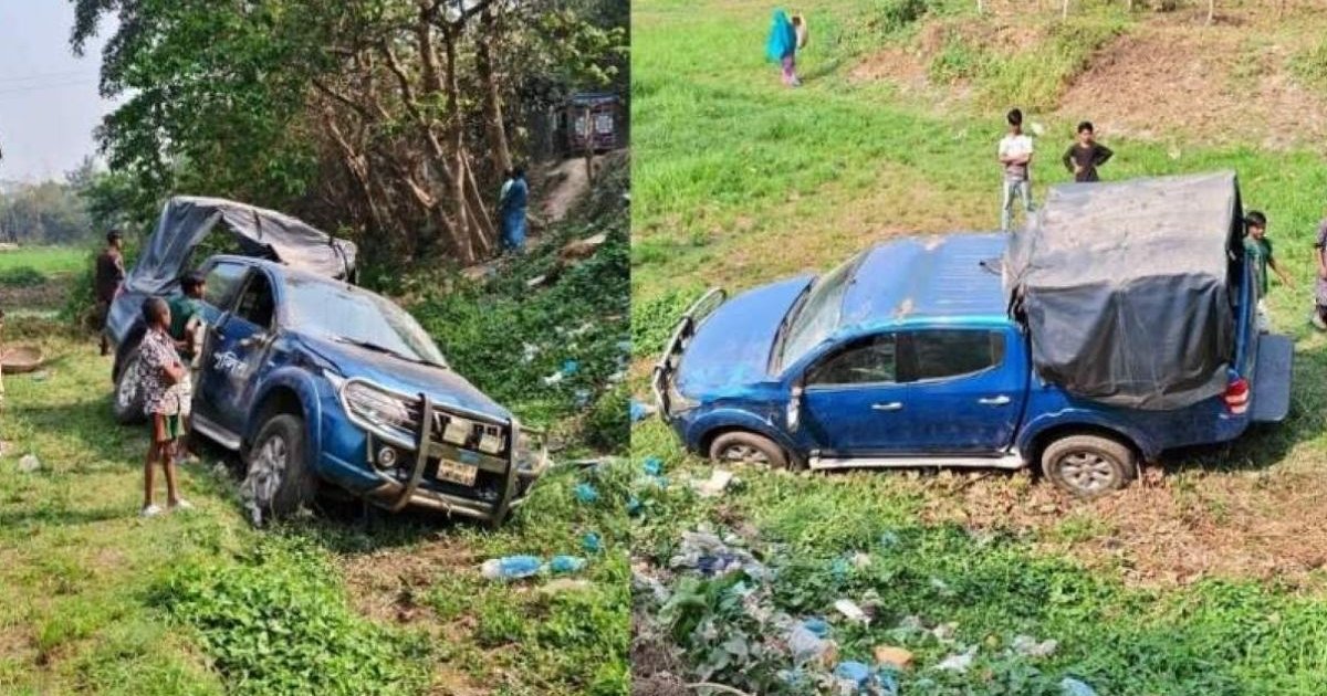 প্রতিমন্ত্রীর প্রটোকলে যাওয়ার পথে পুলিশভ্যান উল্টে আহত ৮