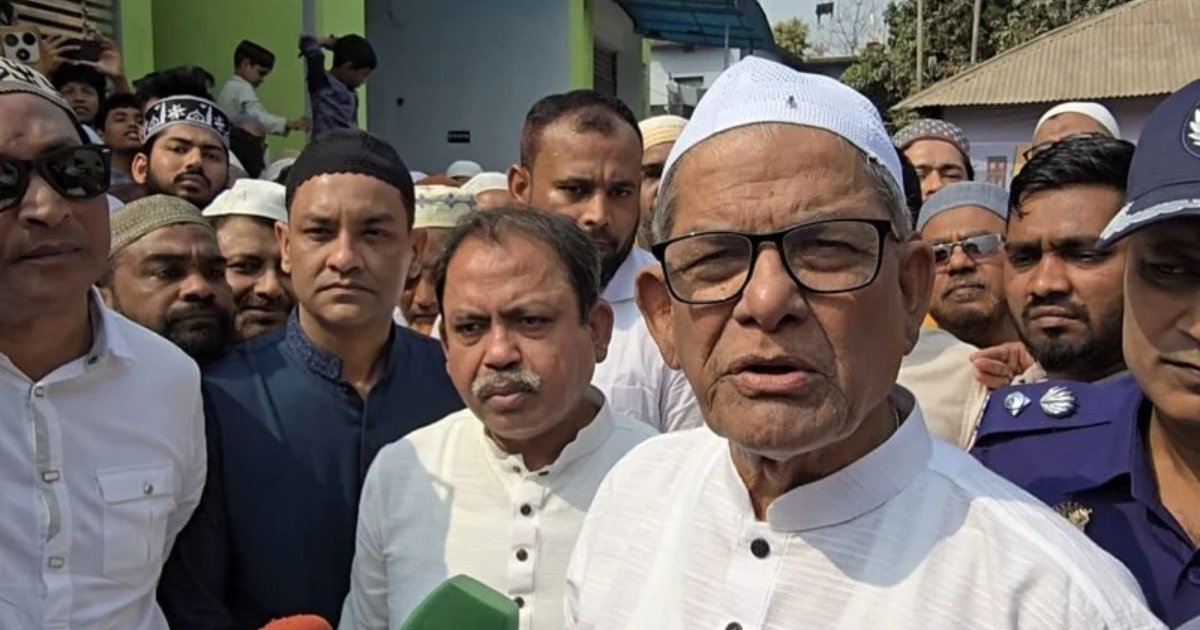 যথাসময়ে অনুষ্ঠিত হবে স্থানীয় সরকার নির্বাচন: মির্জা ফখরুল