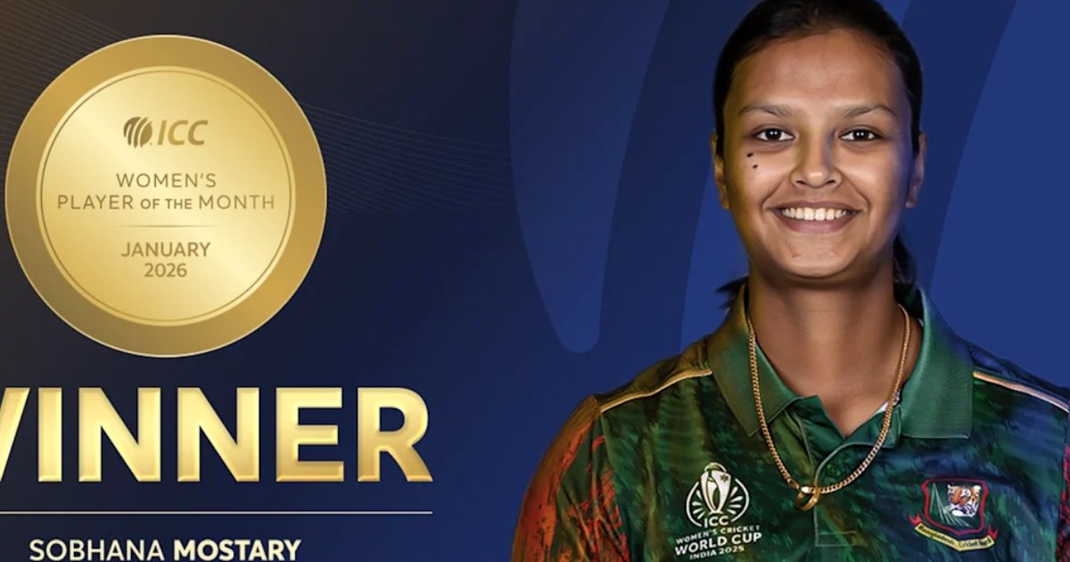 আইসিসির মাস সেরা হলেন বাংলাদেশের সোবহানা