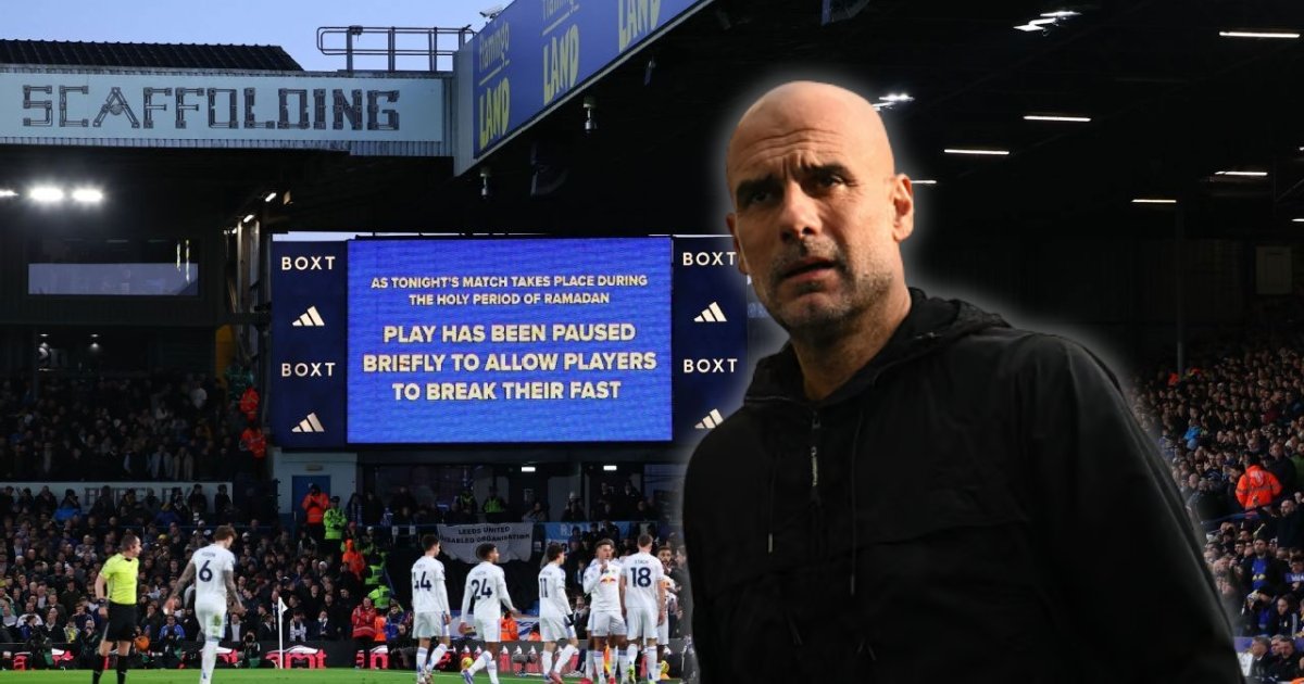 ইফতারের বিরতিতে দুয়োর শিকার মুসলিম ফুটবলাররা, গার্দিওলার ক্ষোভ 