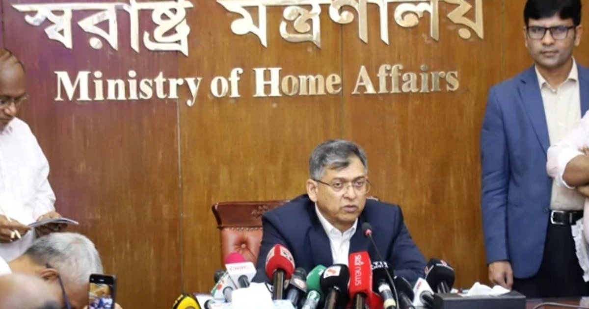 গণঅভ্যুত্থানে পুলিশ হত্যাকাণ্ডের তদন্ত নিয়ে কোনো বক্তব্য দেইনি: স্বরাষ্ট্রমন্ত্রী