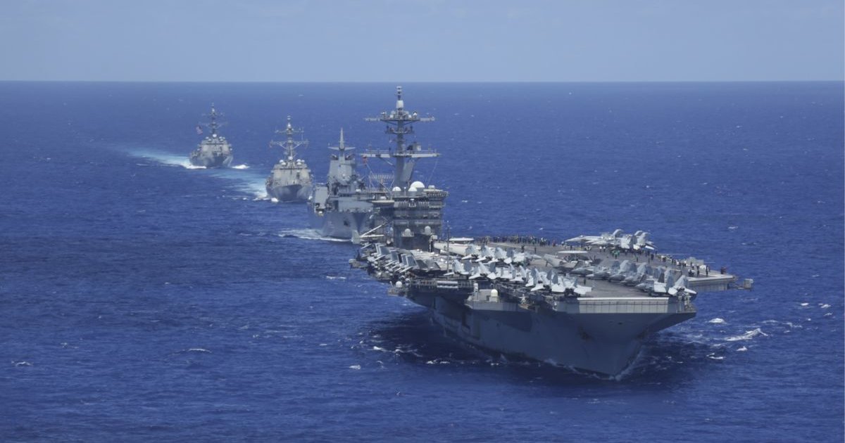 বিমানবাহী রণতরী আব্রাহাম লিংকনে ইরানি ক্ষেপণাস্ত্র আঘাত করেনি: মার্কিন কর্মকর্তা
