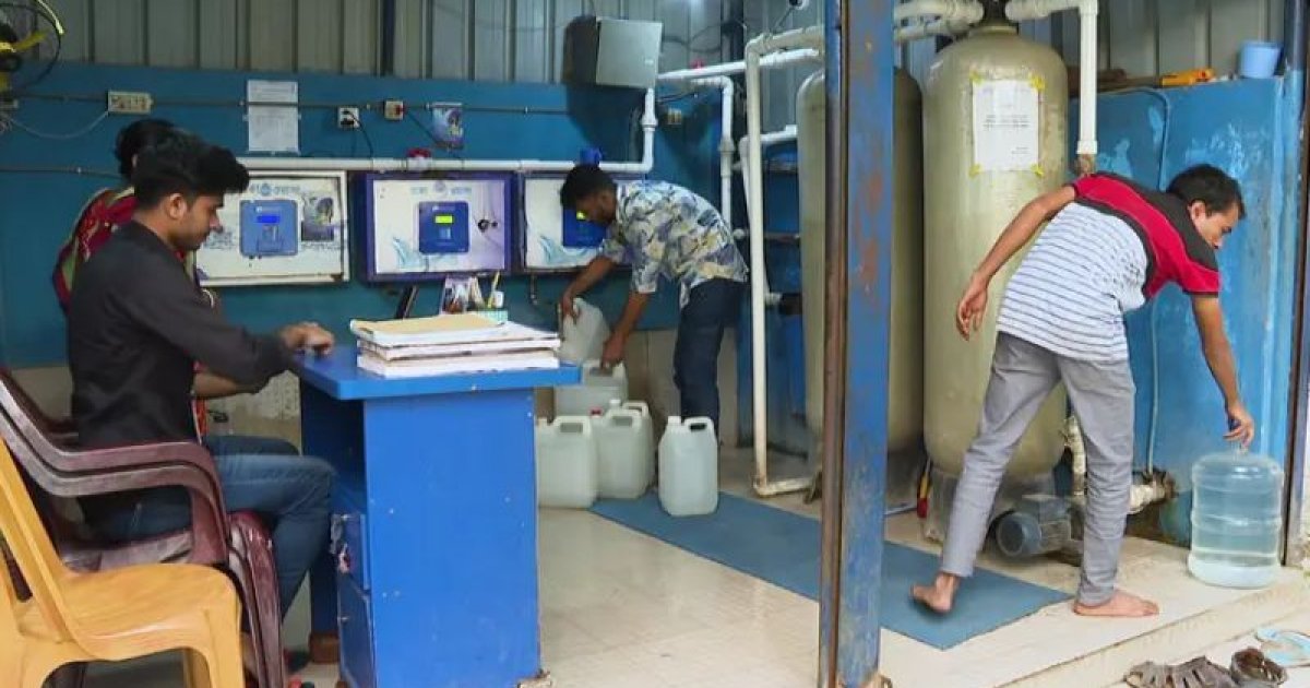 লিটার প্রতি ২০ পয়সা বাড়লো ওয়াসার এটিএম বুথের পানির দাম