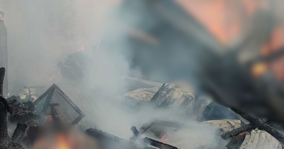 বান্দরবানে আগুনে ছয়টি বসতঘর ও দোকান ভস্মীভূত