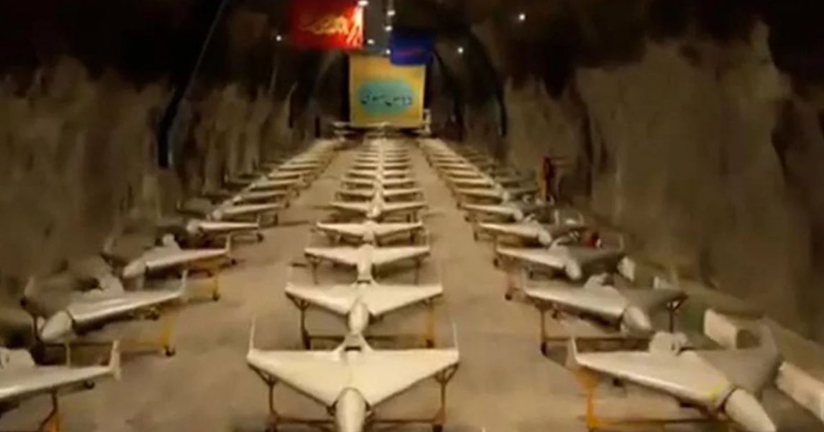 মাটির নিচে ড্রোনঘাঁটির ভিডিও প্রকাশ ইরানের