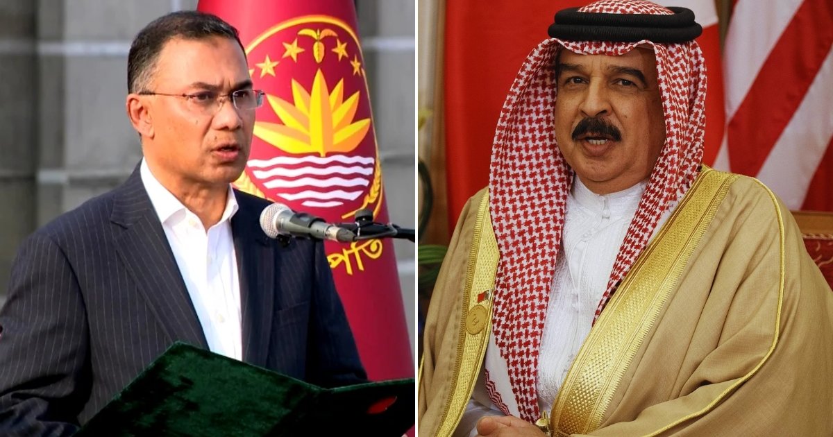 প্রধানমন্ত্রী তারেক রহমানকে বাহরাইনের রাজার শোক