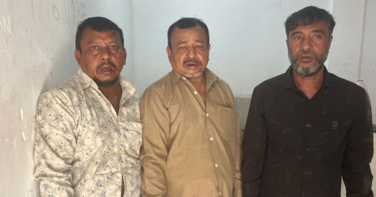 খুলনা থেকে পটুয়াখালীতে এসে ব্যাংকে ছিনতাইচেষ্টা, আটক ৩