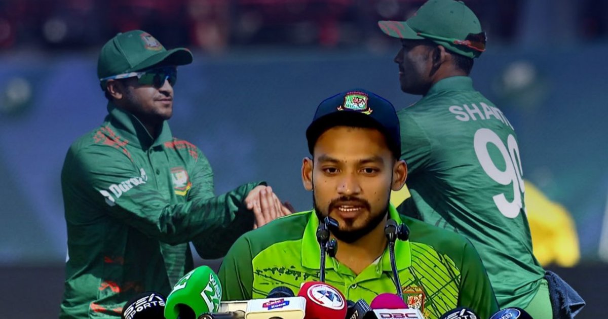 সাকিব ভাই আসলে ভালো, না আসলে আমাদের খেলোয়াড়দের ওপরই বিশ্বাস রাখতে হবে: শান্ত